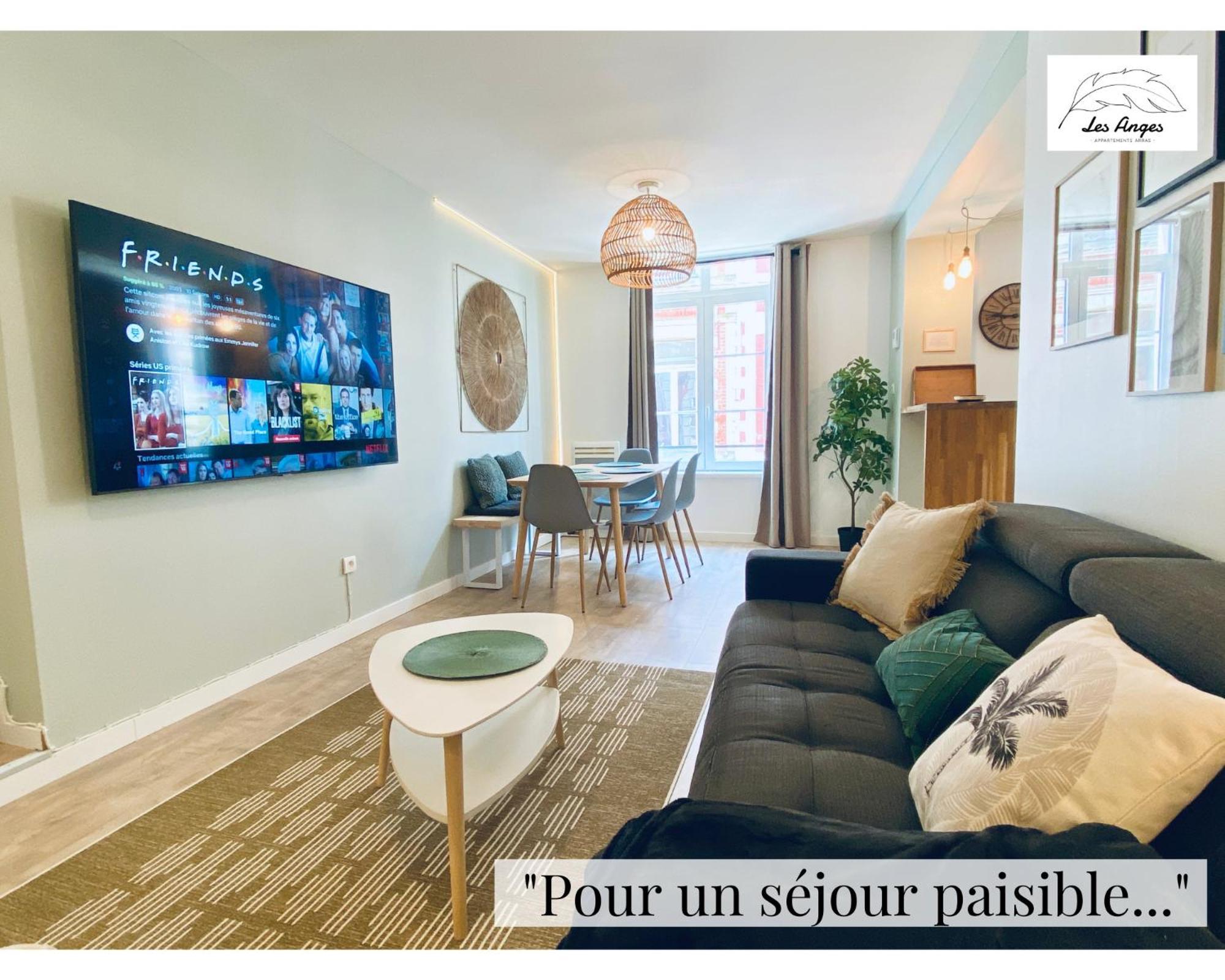Le 9 De Coeur - 2 Chambres - 6 Couchages อาร์ราส ภายนอก รูปภาพ
