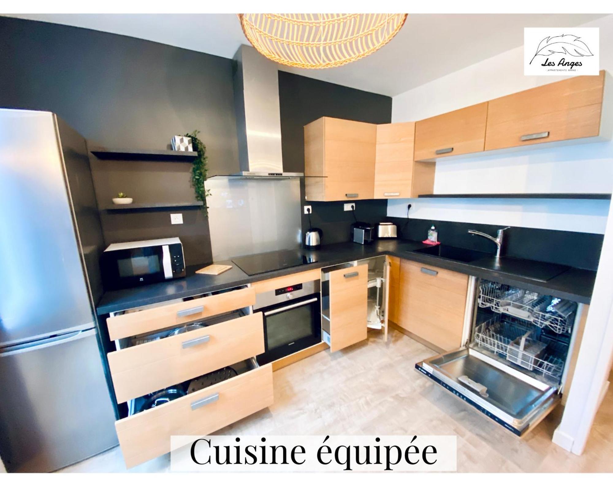 Le 9 De Coeur - 2 Chambres - 6 Couchages อาร์ราส ภายนอก รูปภาพ